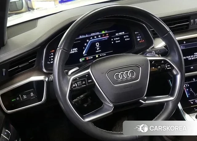 Audi A7 (4K) 2022 Белый из Кореи, фото 4