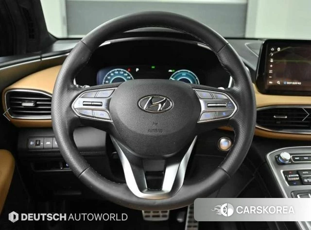 Hyundai The New Santa Fe 2023 Черный из Кореи, фото 4