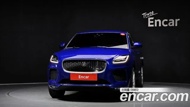 Jaguar E-PACE 2018 Синий из Кореи, фото 4