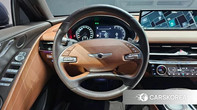 Genesis G80 (RG3) 2021 Синий из Кореи, фото 4