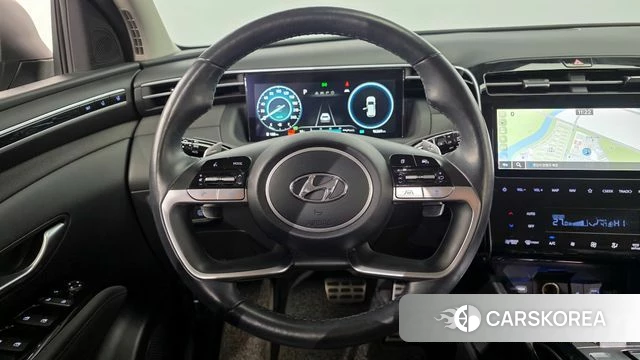 Hyundai Tucson Hybrid (NX4) 2021 Серый из Кореи, фото 4