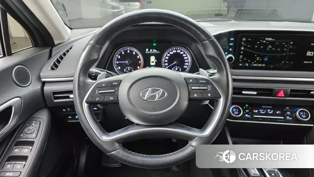 Hyundai Sonata (DN8) 2022 Серебристо-серый из Кореи, фото 4
