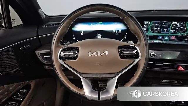 Kia K8 Hybrid 2021 Черный из Кореи, фото 4