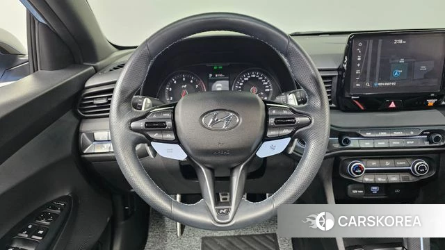 Hyundai Veloster (JS) 2022 Небесно-голубой из Кореи, фото 4