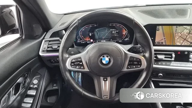 BMW 3 Series (G20) 2022 Черный из Кореи, фото 4