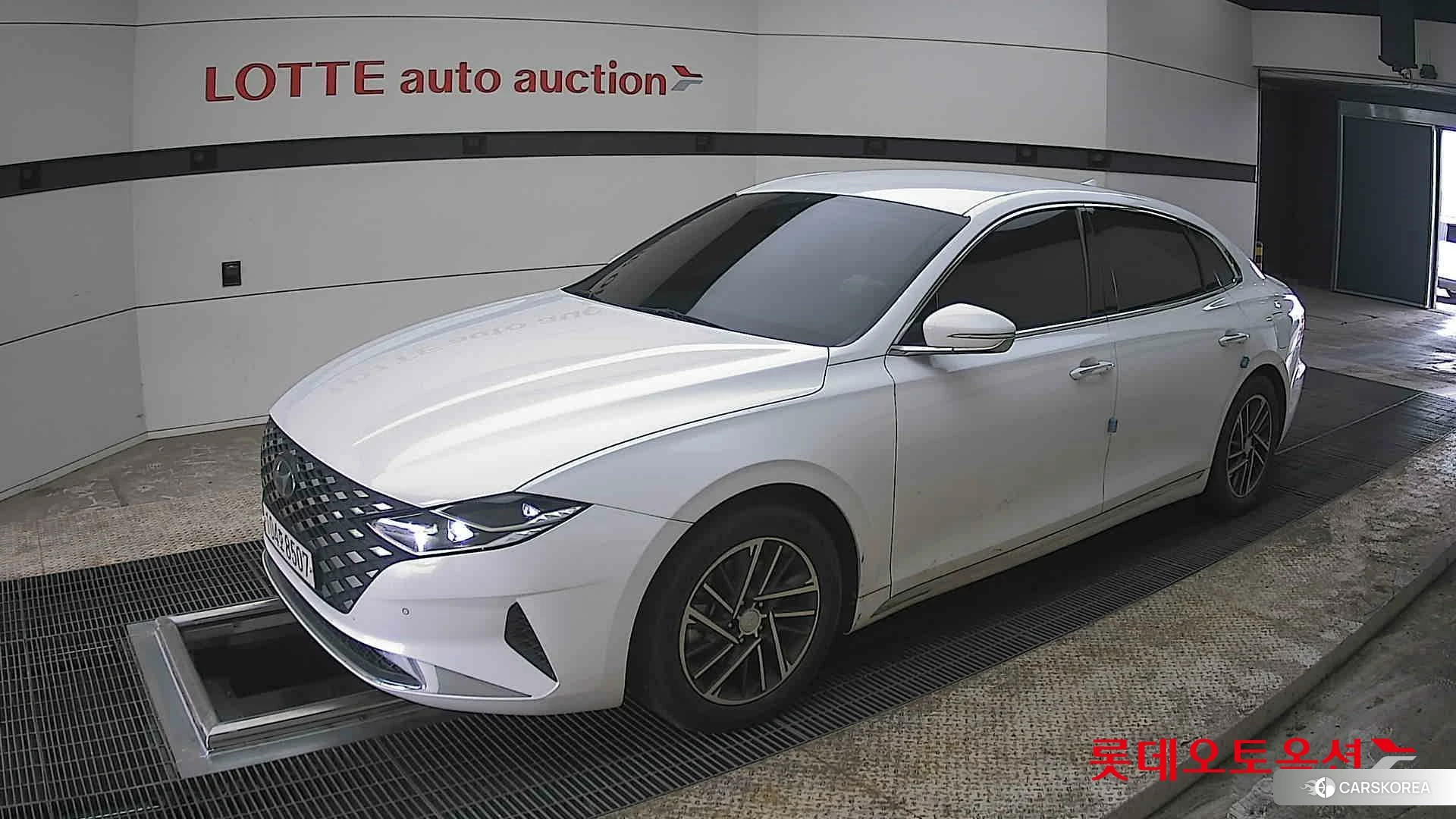 Hyundai Grandeur 2021 White cream (optional) из Кореи, фото 4
