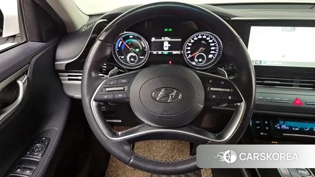 Hyundai The New Grandeur IG Hybrid 2020 Белый из Кореи, фото 4