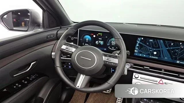 Hyundai The New Tucson Hybrid (NX4) 2025 Белый из Кореи, фото 4