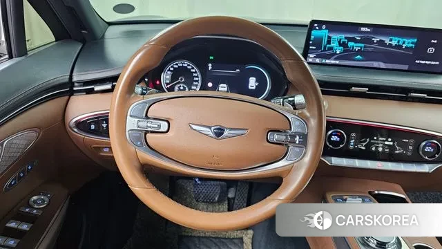 Genesis GV70 2021 Темно-зеленый из Кореи, фото 4