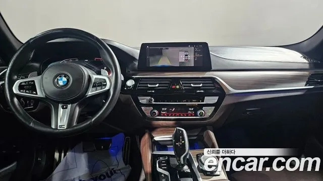 BMW 5 Series (G30) 2020 Синий из Кореи, фото 4