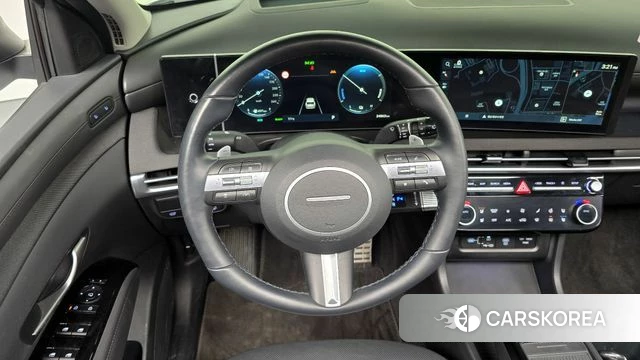 Hyundai The New Tucson Hybrid (NX4) 2025 Белый из Кореи, фото 4