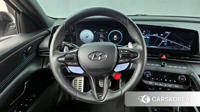 Hyundai Avante (CN7) 2021 Серебристо-серый из Кореи, фото 4