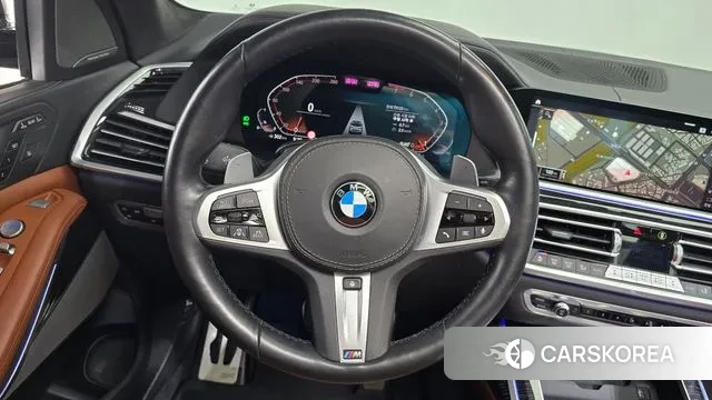 BMW X7 (G07) 2021 Черный из Кореи, фото 4