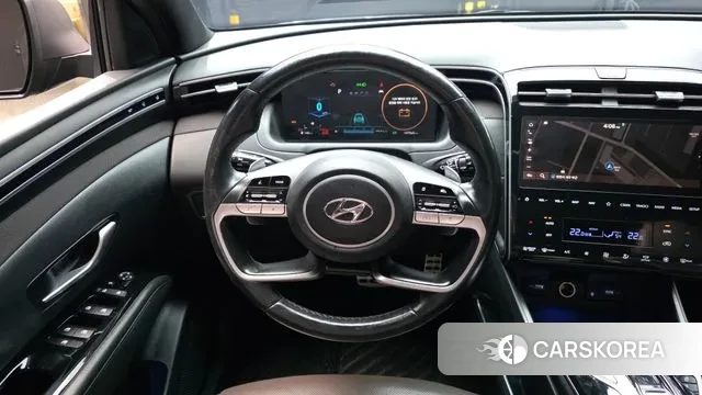 Hyundai Tucson Hybrid (NX4) 2020 Серый из Кореи, фото 4