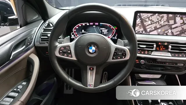 BMW X4 (G02) 2022 Серебристо-серый из Кореи, фото 4