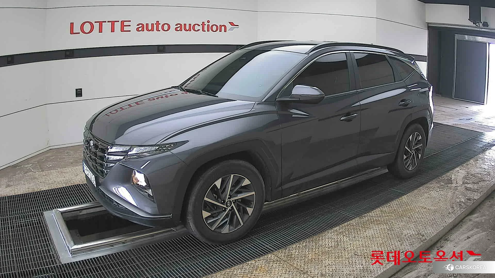 Hyundai Tucson 2022 Titanium Grey Metallic из Кореи, фото 4