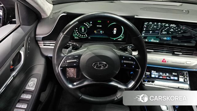 Hyundai The New Grandeur IG Hybrid 2020 Черный из Кореи, фото 4