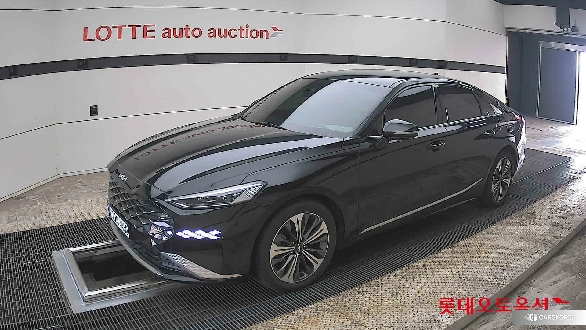 Kia K8 2024 Aurora Black Pearl из Кореи, фото 4