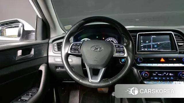 Hyundai Sonata New Rise Hybrid 2018 Белый из Кореи, фото 4