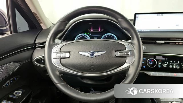 Genesis GV70 2021 Синий из Кореи, фото 4
