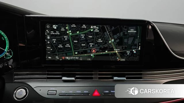 Hyundai The New Grandeur IG Hybrid 2021 Синий из Кореи, фото 4