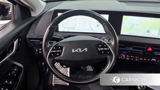 Kia EV6 2022 Черный из Кореи, фото 4