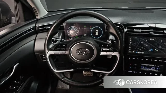 Hyundai Tucson Hybrid (NX4) 2021 Серый из Кореи, фото 4