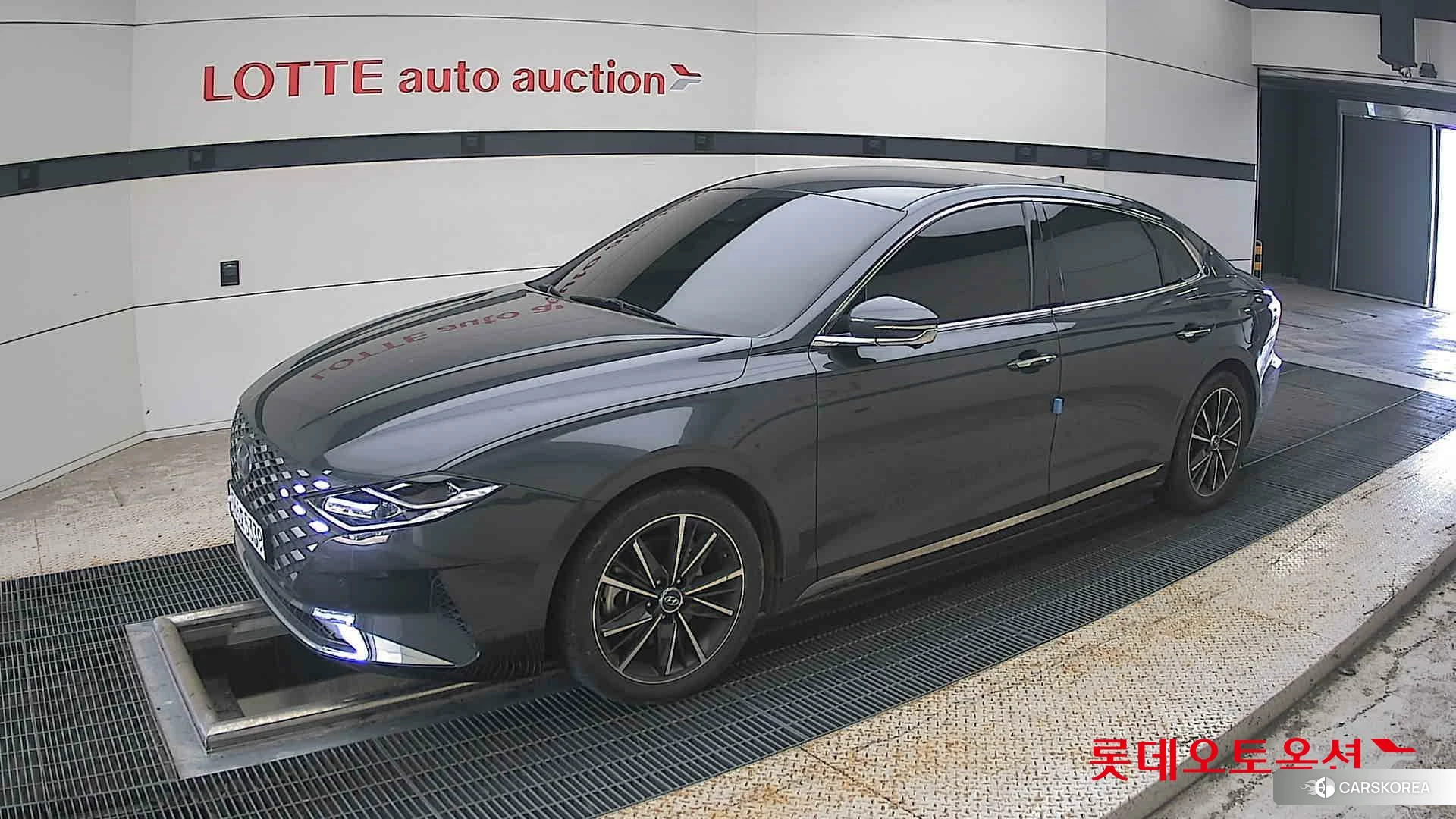 Hyundai Grandeur 2022 Nocturne Grey Metallic из Кореи, фото 4