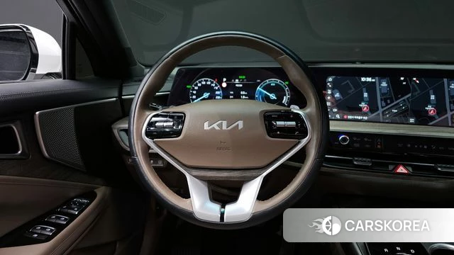 Kia K8 Hybrid 2022 Белый из Кореи, фото 4