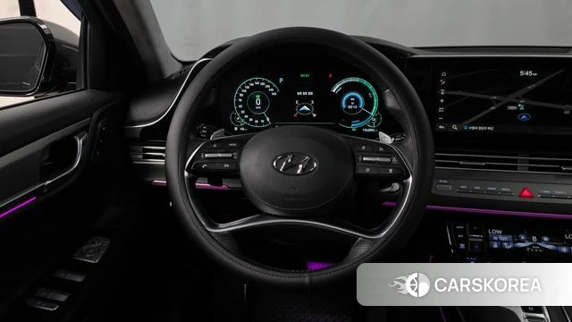 Hyundai The New Grandeur IG Hybrid 2020 Серый из Кореи, фото 4