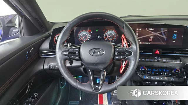 Hyundai Avante (CN7) 2023 Синий из Кореи, фото 4