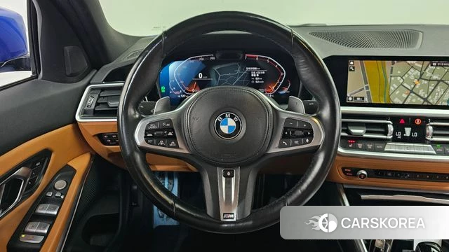 BMW 3 Series (G20) 2022 Синий из Кореи, фото 4