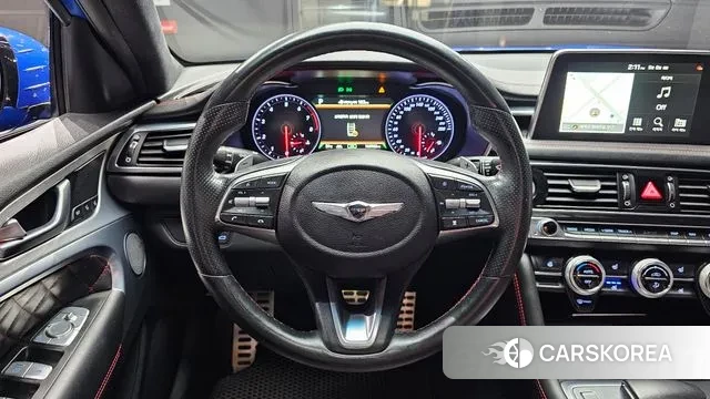 Genesis G70 2018 Синий из Кореи, фото 4