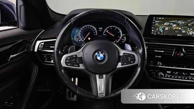 BMW 5 Series (G30) 2018 Синий из Кореи, фото 4