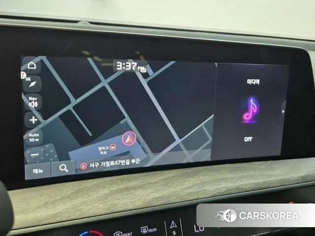 Kia K8 2022 Темно-зеленый из Кореи, фото 4