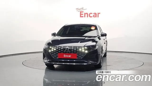 Hyundai The New Grandeur IG Hybrid 2020 Синий из Кореи, фото 4