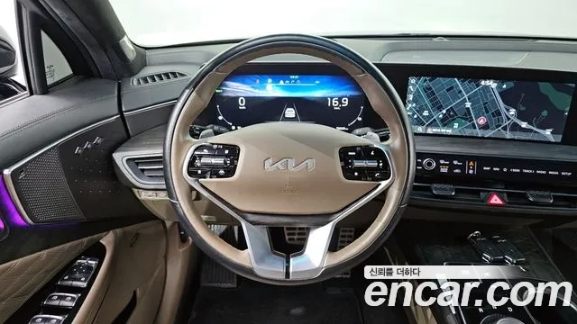 Kia K8 Hybrid 2021 Черный из Кореи, фото 4