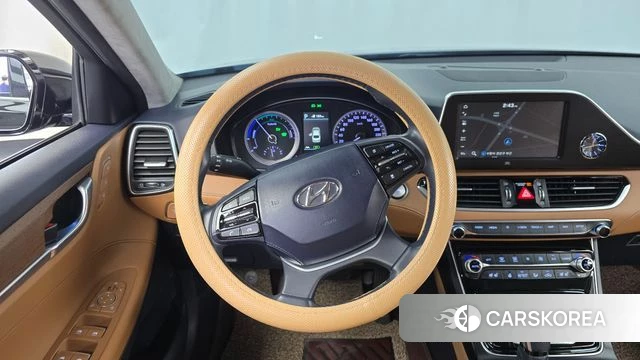 Hyundai Grandeur IG Hybrid 2019 Черный из Кореи, фото 4