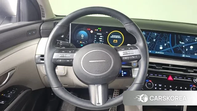 Hyundai The New Tucson Hybrid (NX4) 2024 Белый из Кореи, фото 4