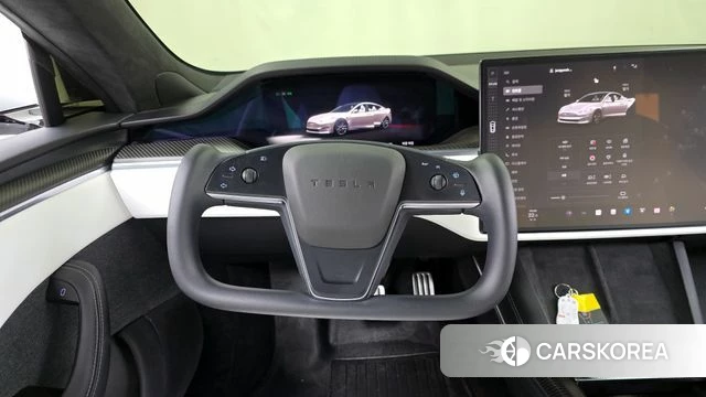 Tesla Model S 2023 Белый из Кореи, фото 4