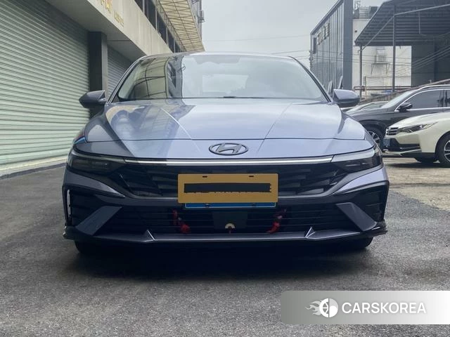 Hyundai Elantra 2024 Синий из Китая, фото 4