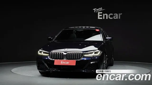 BMW 5 Series (G30) 2021 Черный из Кореи, фото 4