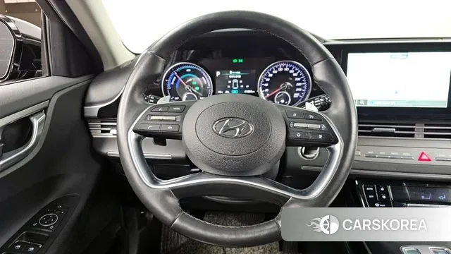 Hyundai The New Grandeur IG Hybrid 2021 Черный из Кореи, фото 4