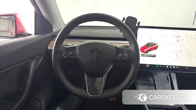 Tesla Model Y 2021 Красный из Кореи, фото 4