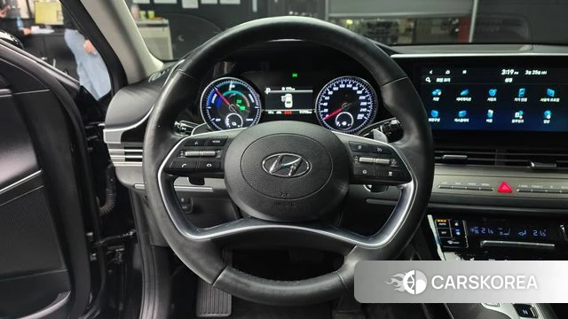 Hyundai The New Grandeur IG Hybrid 2020 Черный из Кореи, фото 4