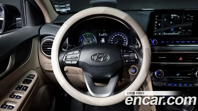 Hyundai Kona Hybrid 2019 Черный из Кореи, фото 4