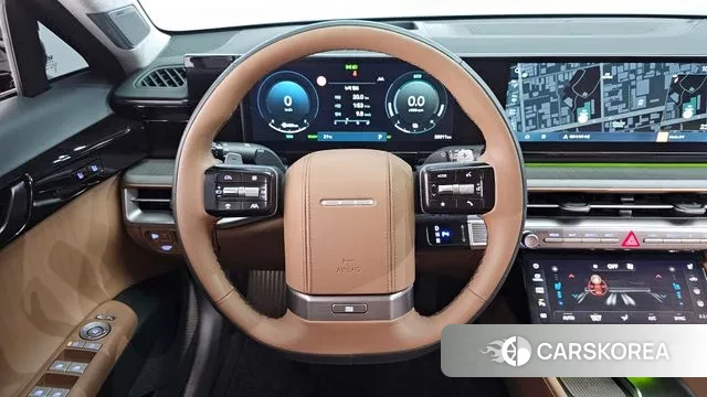 Hyundai Grandeur Hybrid (GN7) 2023 Черный из Кореи, фото 4