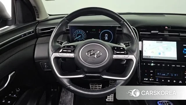 Hyundai Tucson Hybrid (NX4) 2022 Серый из Кореи, фото 4