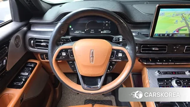 Lincoln Aviator 2nd generation 2021 Синий из Кореи, фото 4