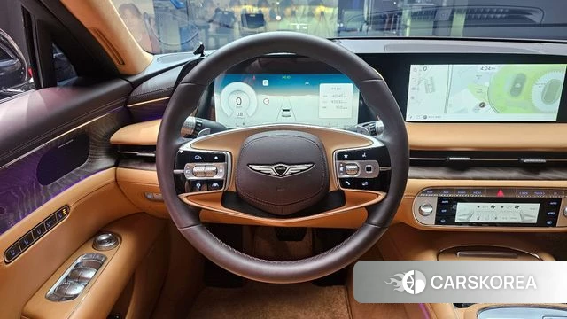 Genesis G90 (RS4) 2023 Черный из Кореи, фото 4